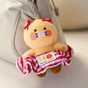 Kakao Friends - Choonsik Scrunchie Check Keyring