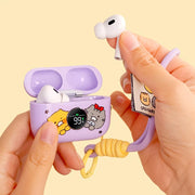 Kakao Friends - Ordinary Day Purple Wireless Bluetooth Earphones
