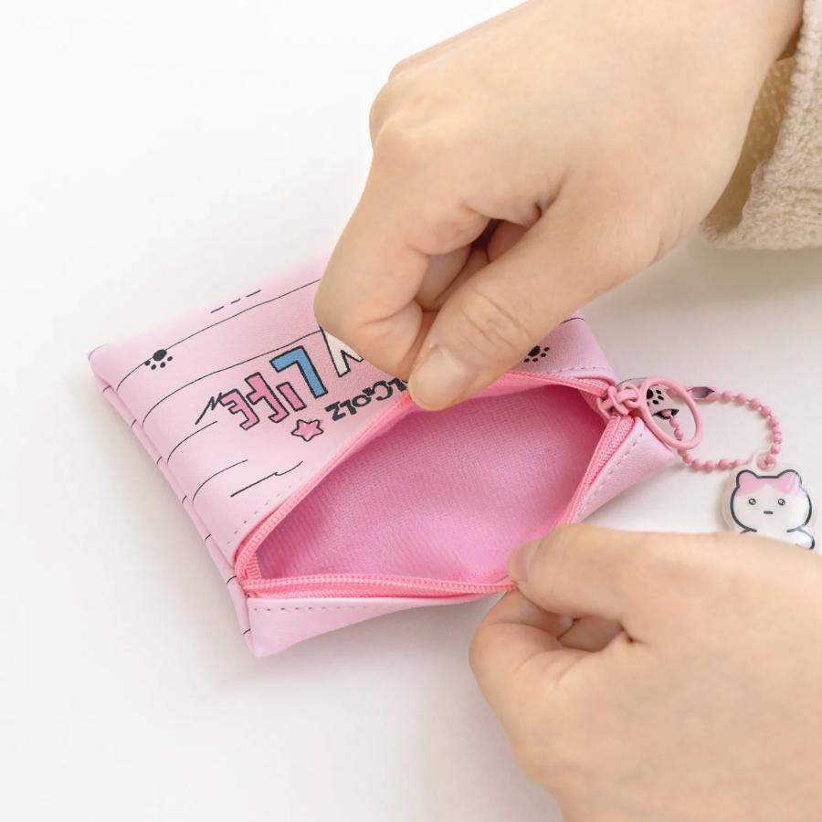 Kakao Friends - GOLGOLZ Mini Pouch & Keyring Set (Kong Lee) - Kakao Friends - Pouch - Harumio