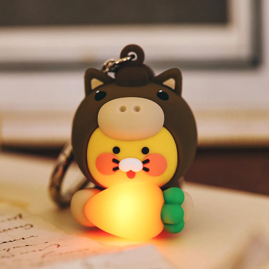 Kakao Friends - Lucky Pony Day LED Figure Keyring (Choonsik)