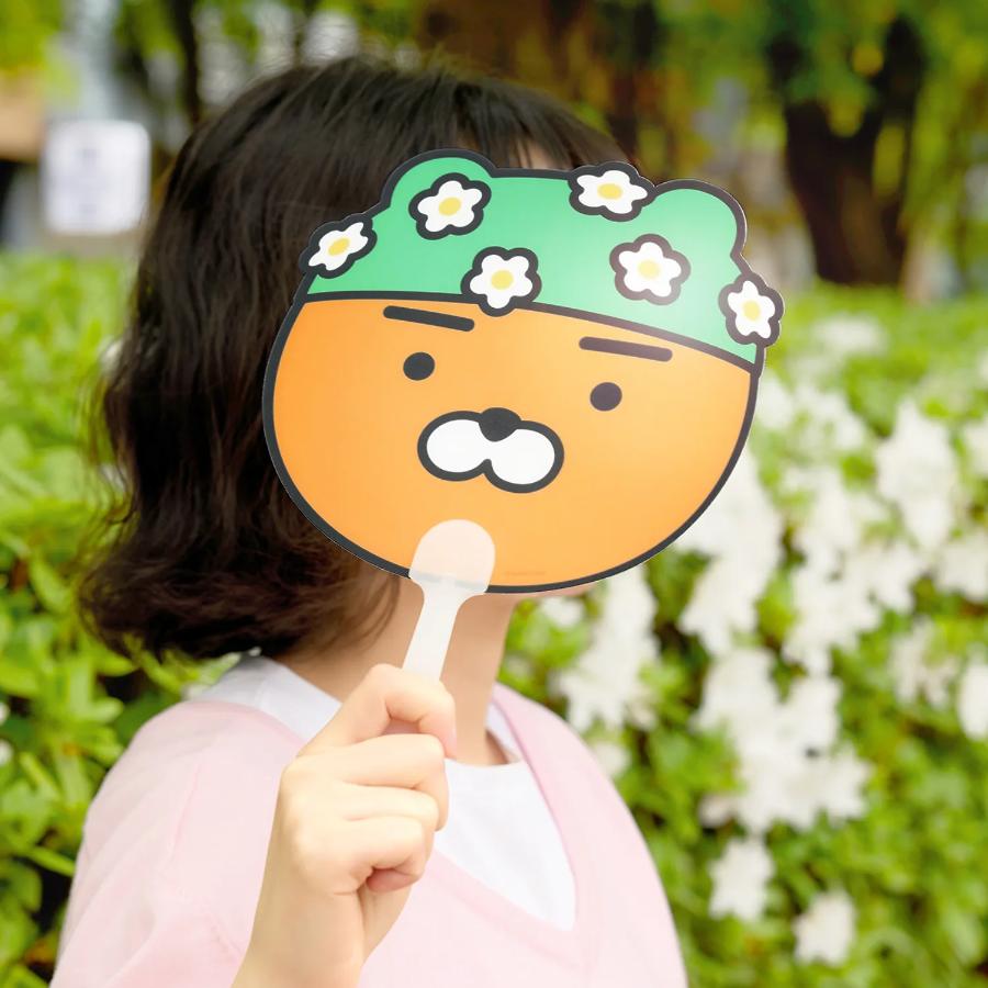 Kakao Friends - Ryan Swimming Cap PP Hand Fan