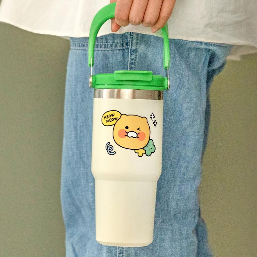 Kakao Friends - Choonsik Swing Handle Stainless Steel Tumbler