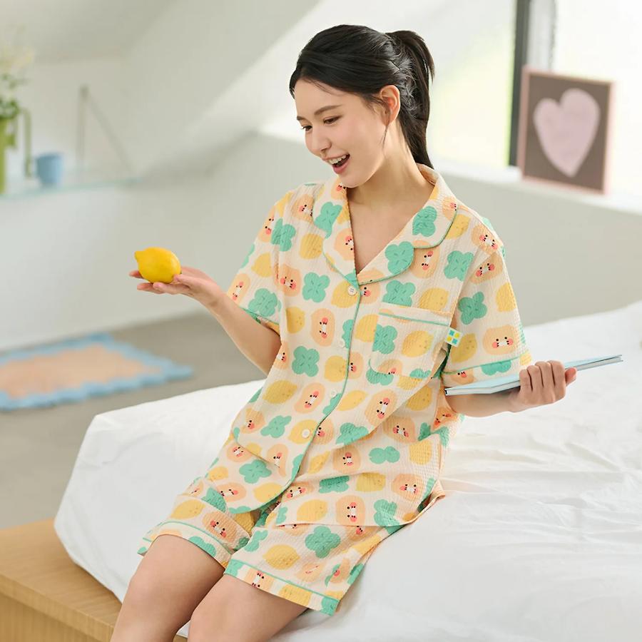 Kakao Friends - Lucky Day Women Cooling Pajamas (Choonsik)