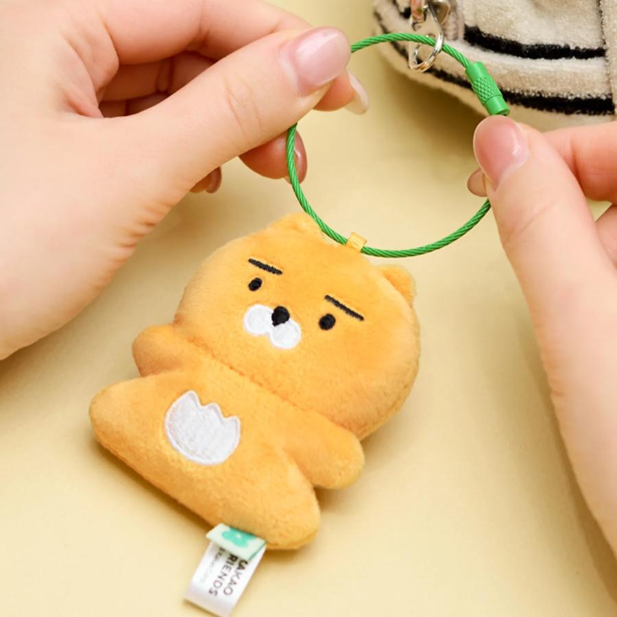 Kakao Friends - Ryan Tiny Flat Doll Keyring