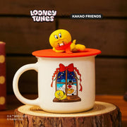 Looney Tunes x Kakao Friends - Little Ryan & Baby Choonsik Mug with Lid Set