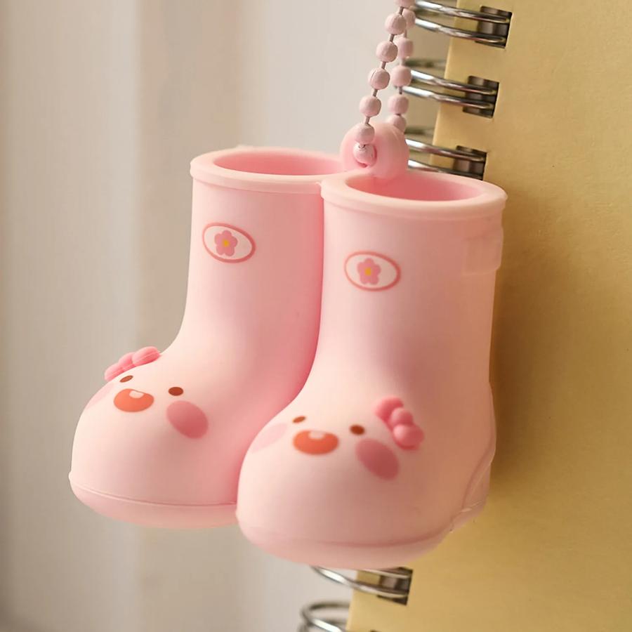 Kakao Friends - Little Apeach Rain Boots Keyring