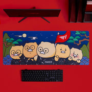 T1 x Kakao Friends - Choonsik Flag Desk Mat