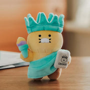 Kakao Friends - World Tour USA Statue of Liberty Doll Keyring (Choonsik)