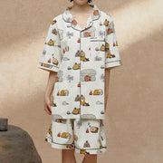 Kakao Friends - WOOGA CHOON Men Seersucker Pajamas (Choonsik)
