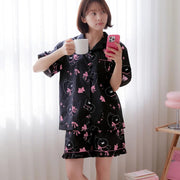 Kakao Friends - Black Choon Lovely Women's Pajamas (Choonsik)