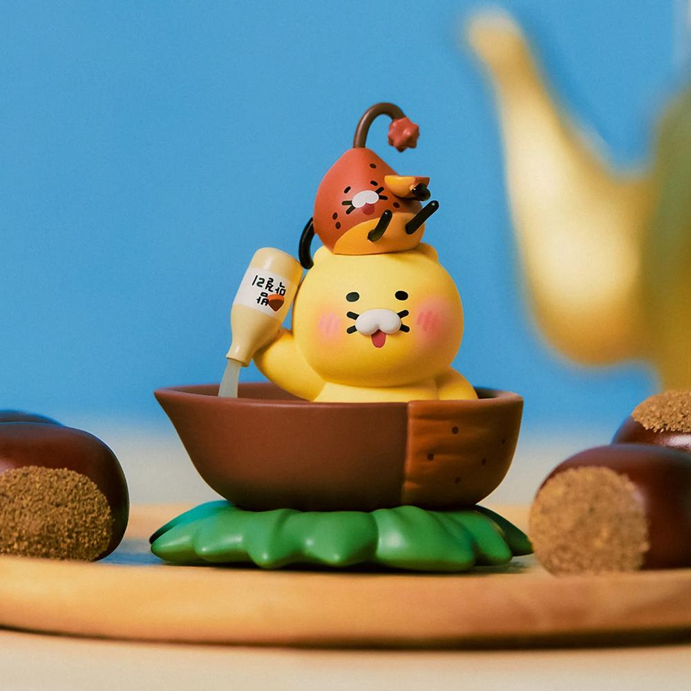 Kakao Friends - K-Food Chestnut Makgeolli Mini Figure (Choonsik)