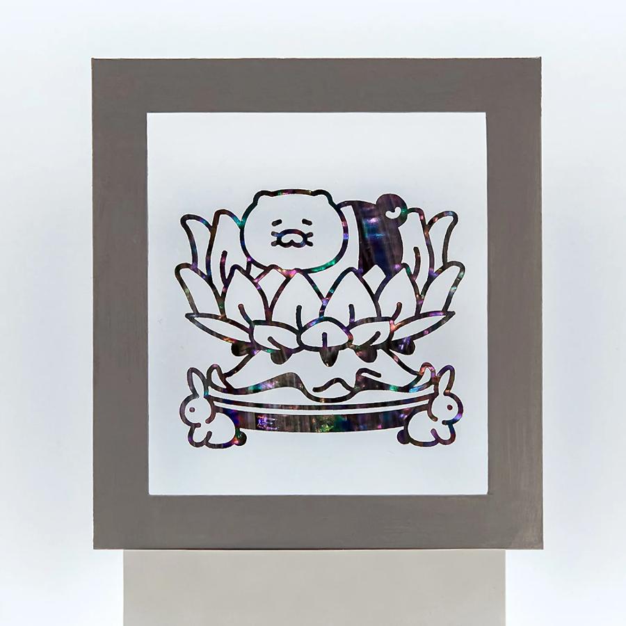 MU:DS x Kakao Friends - Celadon Incense Burner Natural Mother-of-Pearl Sticker (Choonsik)