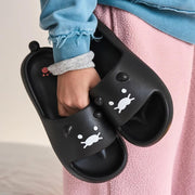 Kakao Friends - Black Choon Women Slippers (Choonsik)