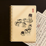 MU:DS x Kakao Friends - Kim Hong-do Painting Notebook (Choonsik)
