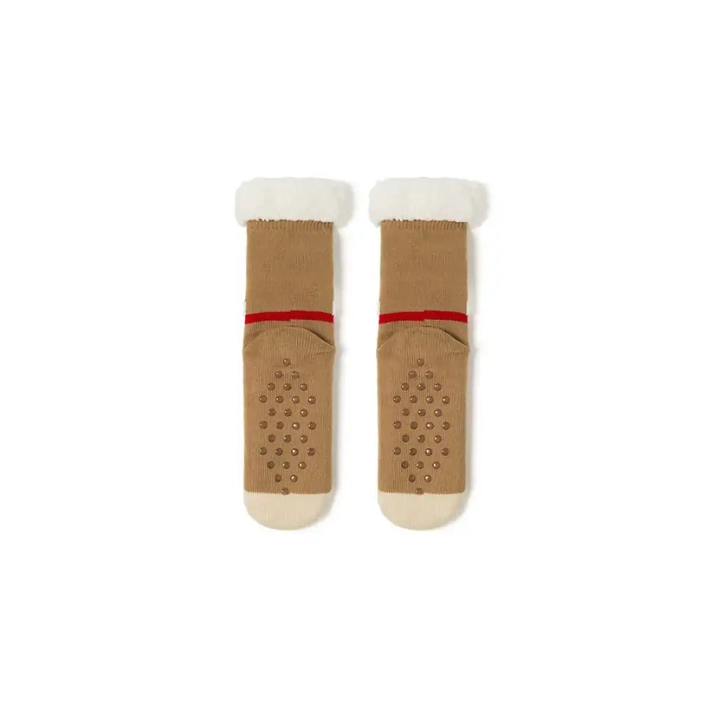 Kakao Friends - Baby Choonsik Merry Choon Christmas Sleep Socks - Kakao Friends - Socks - Harumio