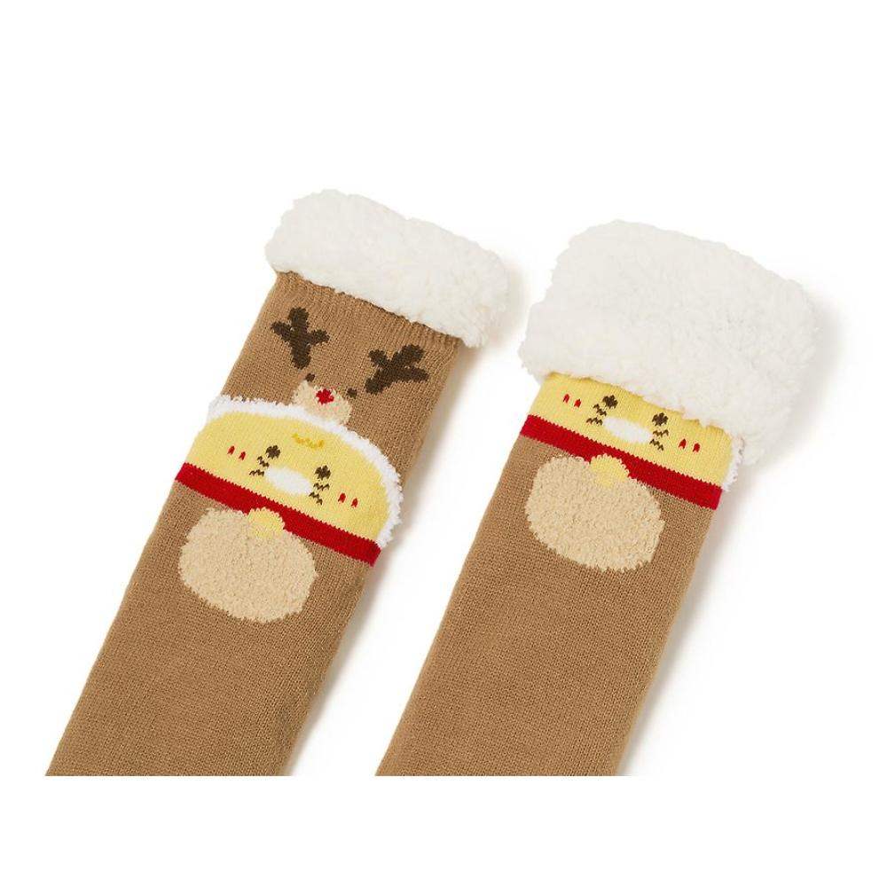 Kakao Friends - Baby Choonsik Merry Choon Christmas Sleep Socks - Kakao Friends - Socks - Harumio