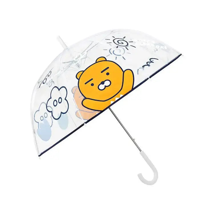 Kakao Friends - Dome-Shaped 8K Transparent Umbrella - Kakao Friends - Umbrella - Harumio
