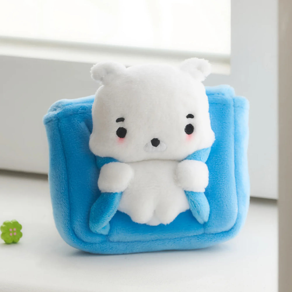 Kakao Friends - Boksim Backpack Pocket Wallet Doll Keyring