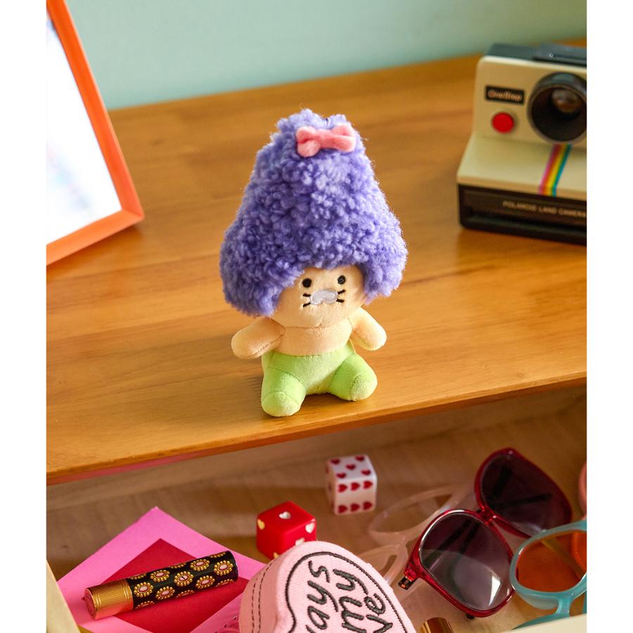 Kakao Friends - Purple Roll Choon Doll Keyring