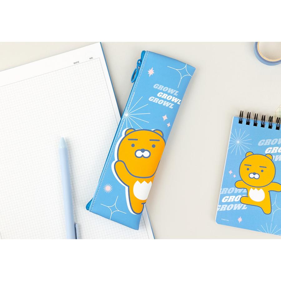 Kakao Friends - Ryan Vivid Mini Flat Pencil Case