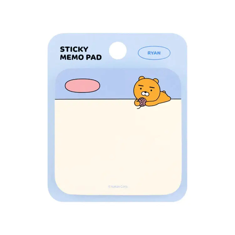 Kakao Friends - Ryan Round Sticky Note