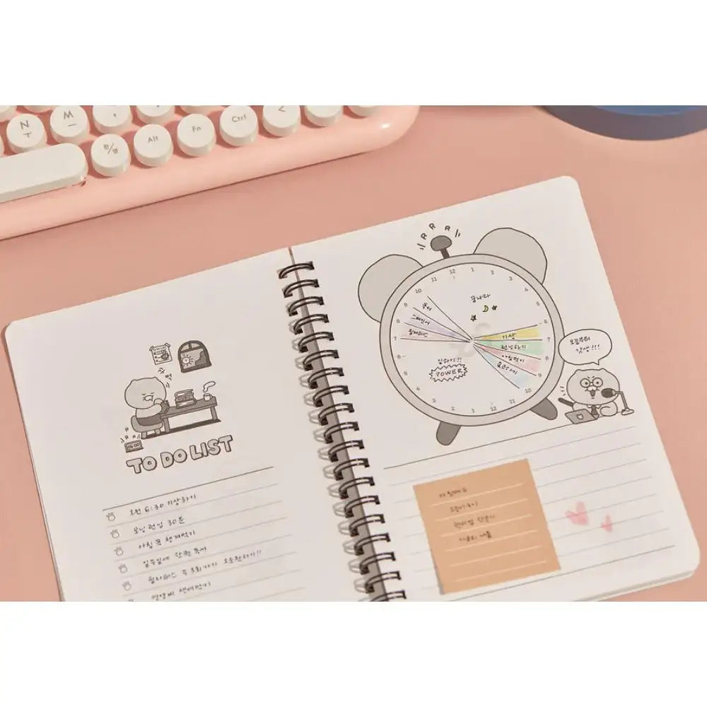 Kakao Friends - Choonsik Planning Notebook & Sticker Set - Kakao Friends - Home & Living, Accessories - Harumio