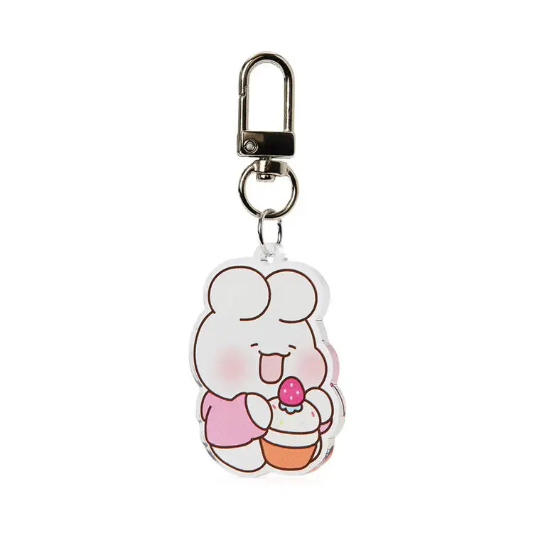 Kakao Friends - Shuya Toya Shuya Yummy Cake Acrylic Keyring - Kakao Friends - Acrylic Keyring - Harumio