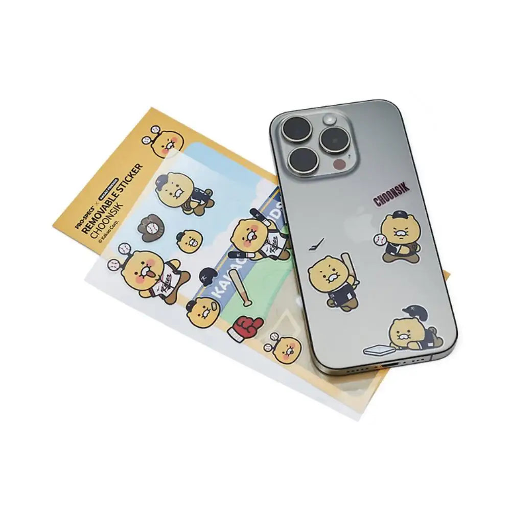 PRO-SPECS x Kakao Friends - Choonsik Baseball Sticker Pack - Kakao Friends - Sticker - Harumio