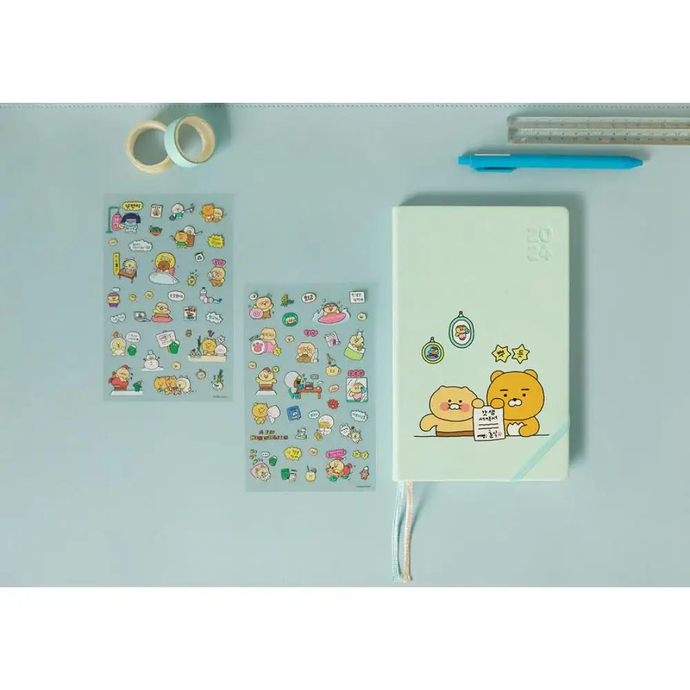 Kakao Friends - 2024 Newborn Weekly Diary & Desk Calendar Set - Kakao Friends - Home & Living, Accessories - Harumio