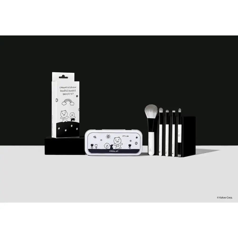 Kakao Friends x FLALIA - Doodle Doodle Ryan & Choonsik Brush Kit 6 types - Kakao Friends - Home & Living, Accessories - Harumio