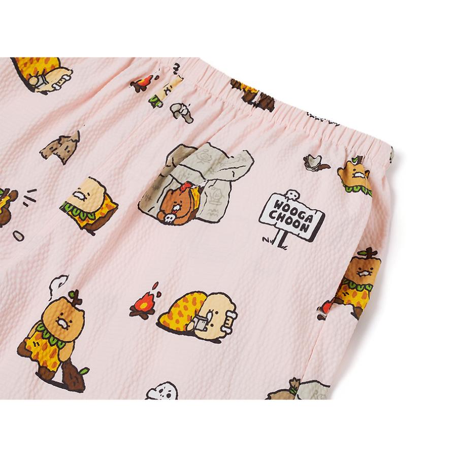 Kakao Friends - WOOGA CHOON Women Seersucker Pajamas (Choonsik)