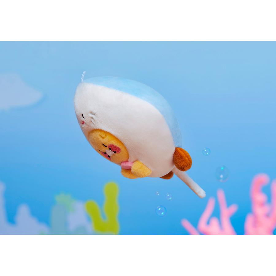 Kakao Friends - FRIENDZOO Marine Animal Random Doll Keyring (Choonsik)