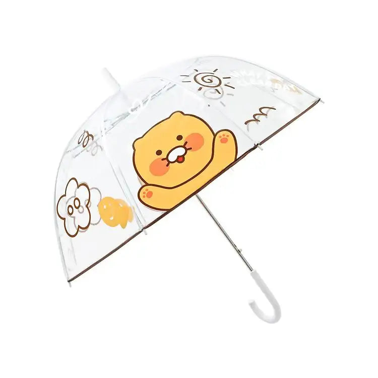 Kakao Friends - Dome-Shaped 8K Transparent Umbrella - Kakao Friends - Umbrella - Harumio
