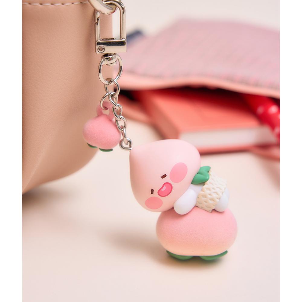 Kakao Friends - Peach Fresh Figure Keyring (Little Apeach)