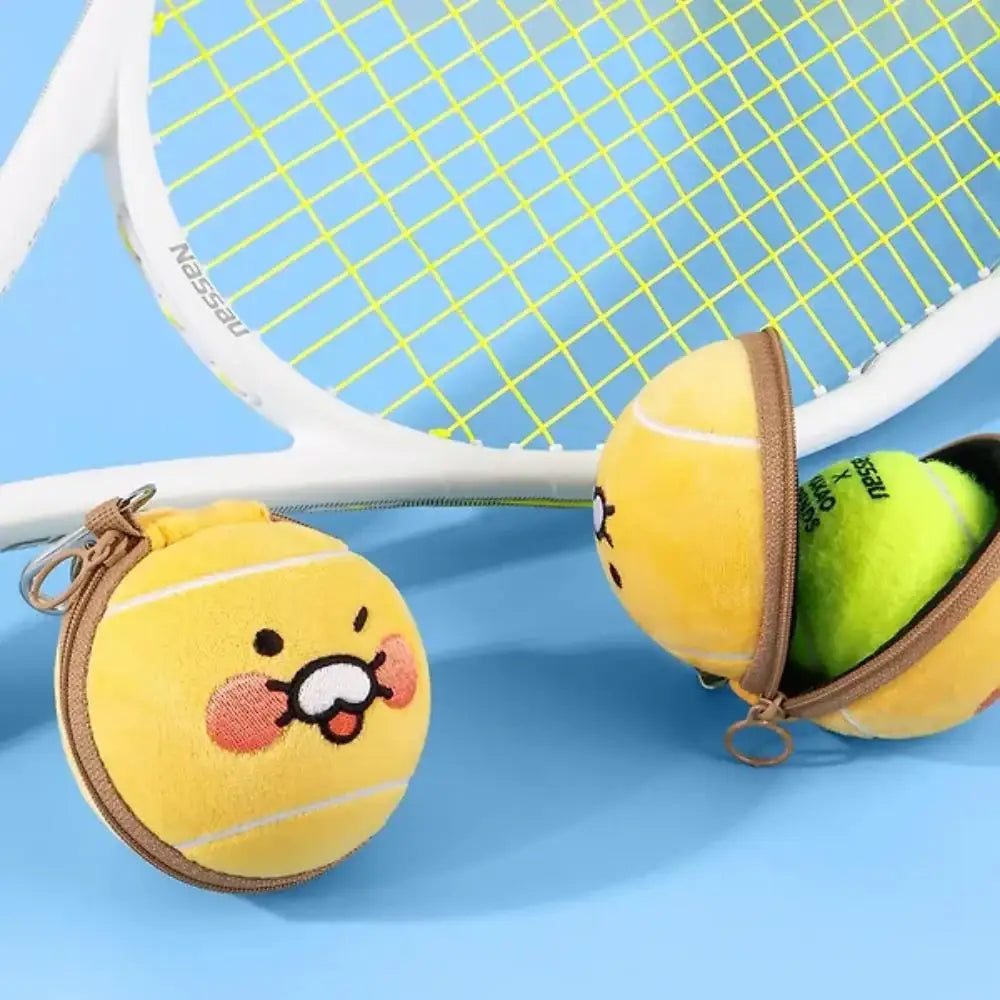 NASSAU x Kakao Friends - Face Tennis Ball Pouch Keyring - NASSAU x Kakao Friends - Keyring - Harumio
