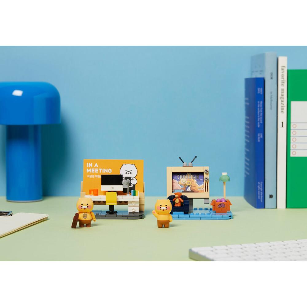 Kakao Friends - Choonsik Desk Mini Photo Brick Figure