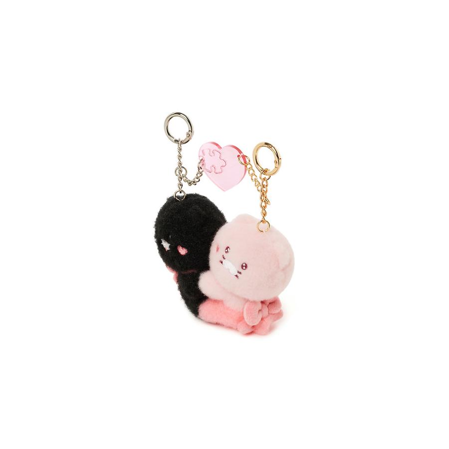 Kakao Friends - Black Choon Magnet Doll Keyring Set (Choonsik)