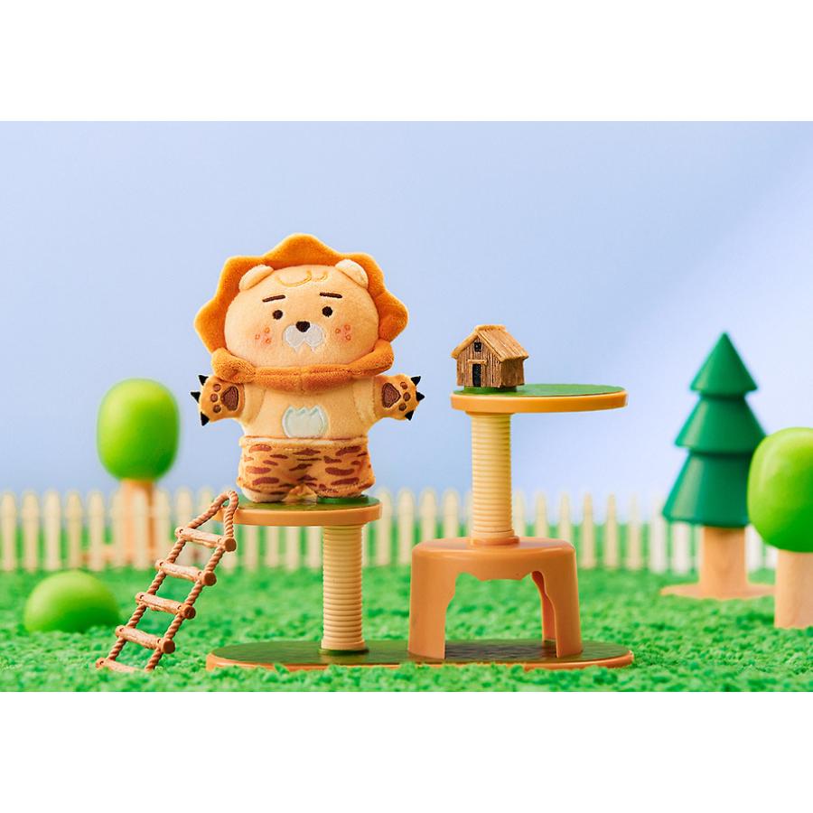 Kakao Friends - FRIENDZOO Lion Doll Keyring (Little Ryan)