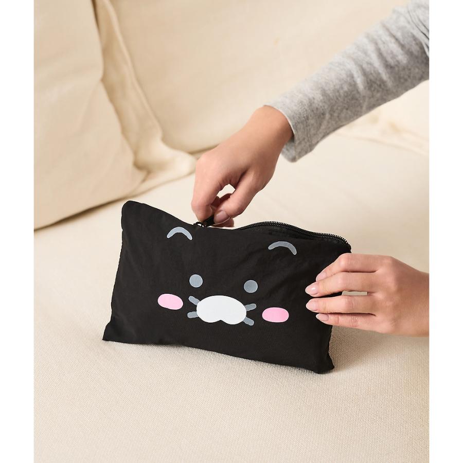 Kakao Friends - Black Choon Foldable Travel Bag (Choonsik)