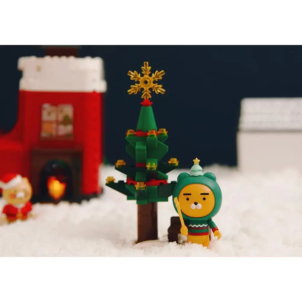 Kakao Friends - Dear My Santa Christmas Brick Figure - Kakao Friends - Brick Figure - Harumio