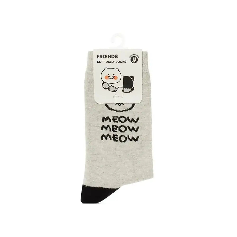 Kakao Friends - Friends Soft Daily Socks - Kakao Friends - Socks - Harumio