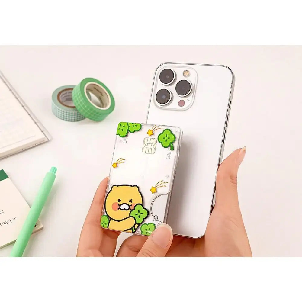 Kakao Friends - Ribbon Choonsik MagSafe Card Holder - Kakao Friends - Card Holder - Harumio