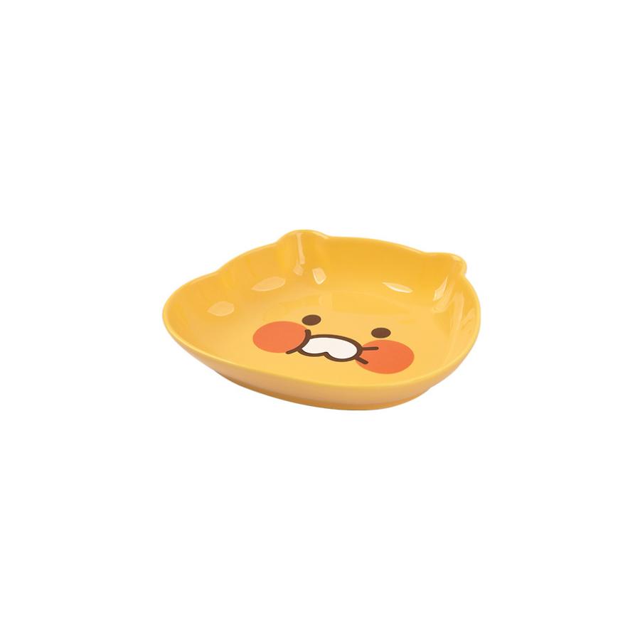 Kakao Friends - Choonsik Face & Paw Print Plate Set