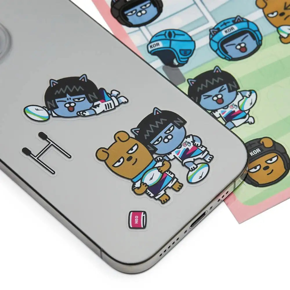 PRO-SPECS x Kakao Friends - Frodo & Neo Rugby Sticker Pack - Kakao Friends - Sticker - Harumio