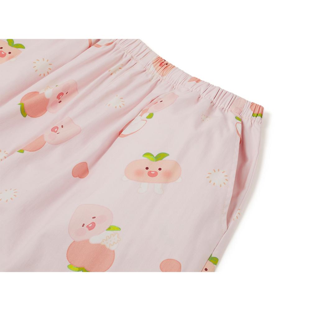 Kakao Friends - Peach Fresh Lovely Women's Pajamas (Little Apeach)