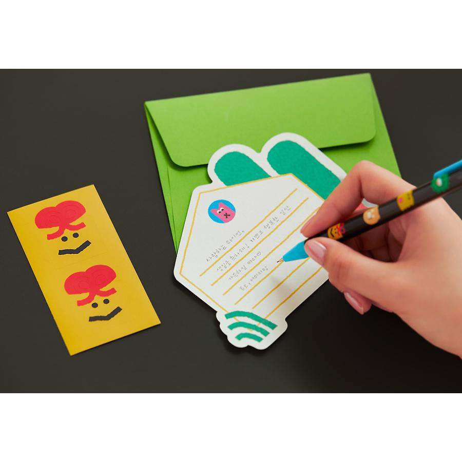 Daye Kim x Kakao Friends - Ryan & Choonsik Card Set (House) - Daye Kim x Kakao Friends - Card - Harumio