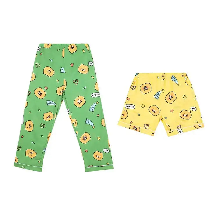 Kakao Friends - Sloppy Choonsik Pajamas Pants Set (2-piece) - Kakao Friends - Clothing - Harumio