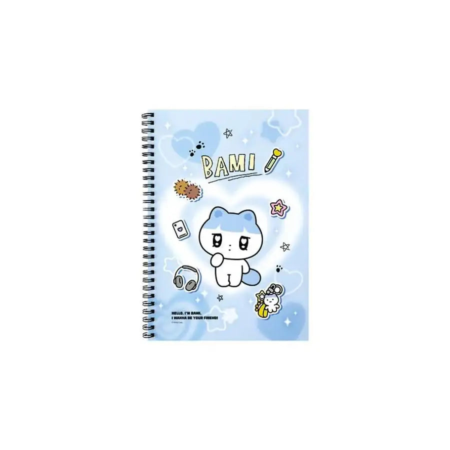Kakao Friends - GOLGOLZ 6-Part Spring Notebook (Bami) - Kakao Friends - Notebook - Harumio