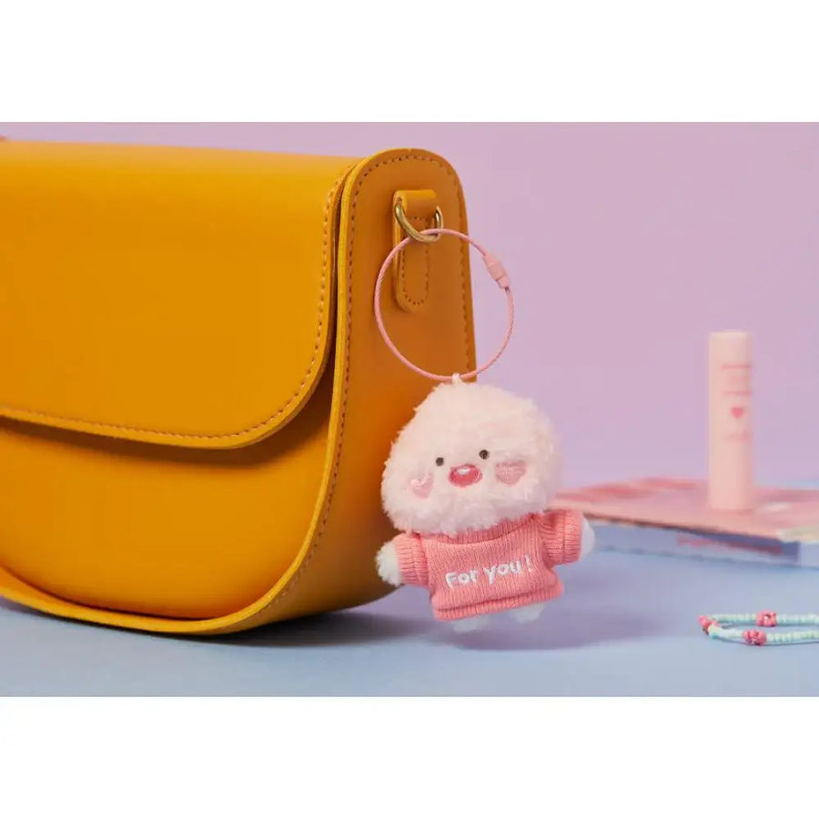 Kakao Friends - Little Apeach Love For You Doll Keyring - Kakao Friends - Home & Living, Accessories - Harumio