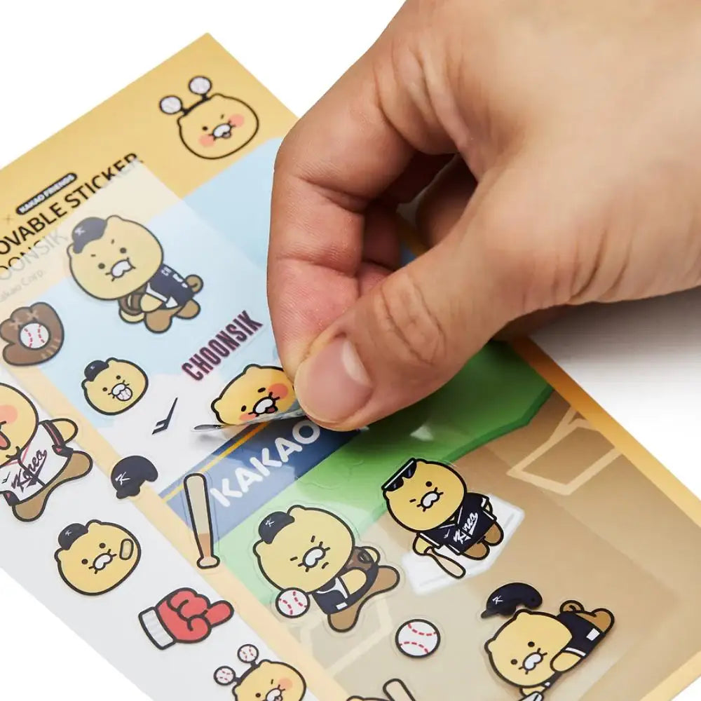 PRO-SPECS x Kakao Friends - Choonsik Baseball Sticker Pack - Kakao Friends - Sticker - Harumio